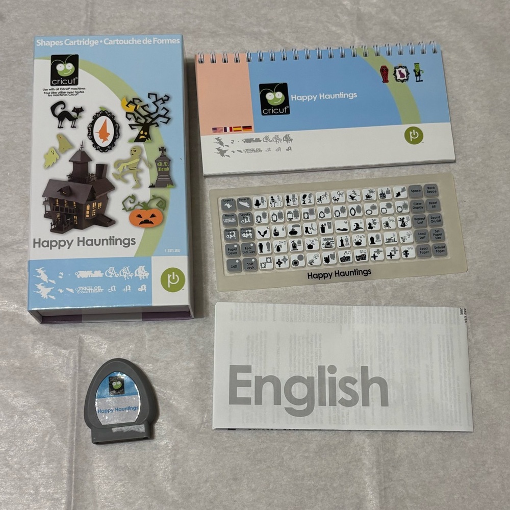 Cricut Happy Hauntings Cartridge Set